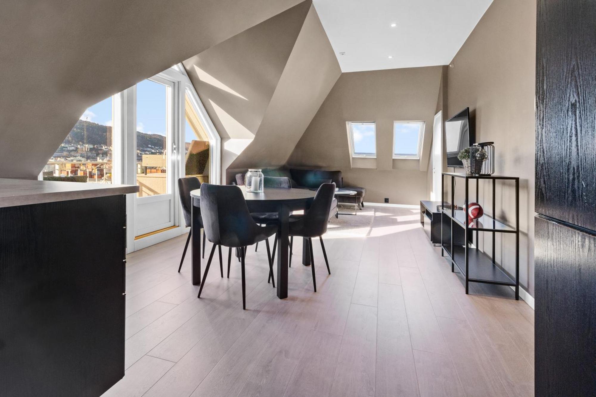Penthouse Apartment In Bergen Exterior photo